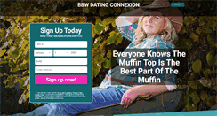 Desktop Screenshot of bbwdatingconnexion.com